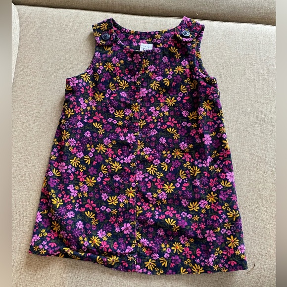 Gap corduroy floral dress 18-24 months - Picture 1 of 3